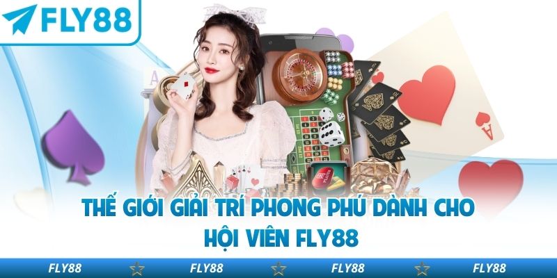 Thế giới giải trí phong phú dành cho hội viên Fly88